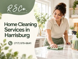 Home cleaning services in Harrisburg, PA, by Rachel Sandra.